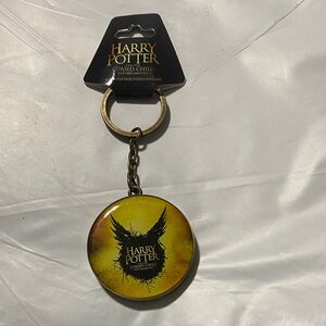 Warner Bros. Cursed Child Yellow Keychain